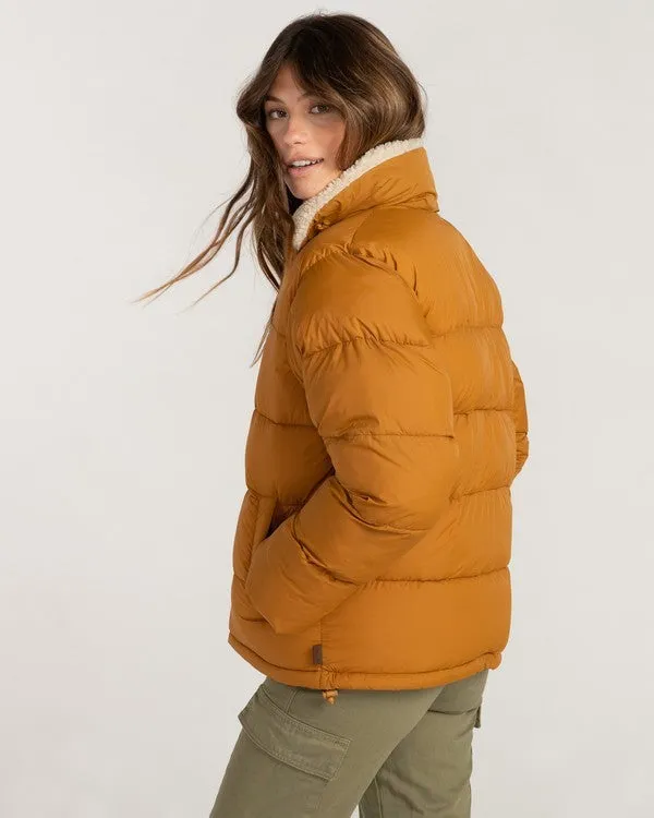 Adventure Division January Puffa Jacket in Inca Gold