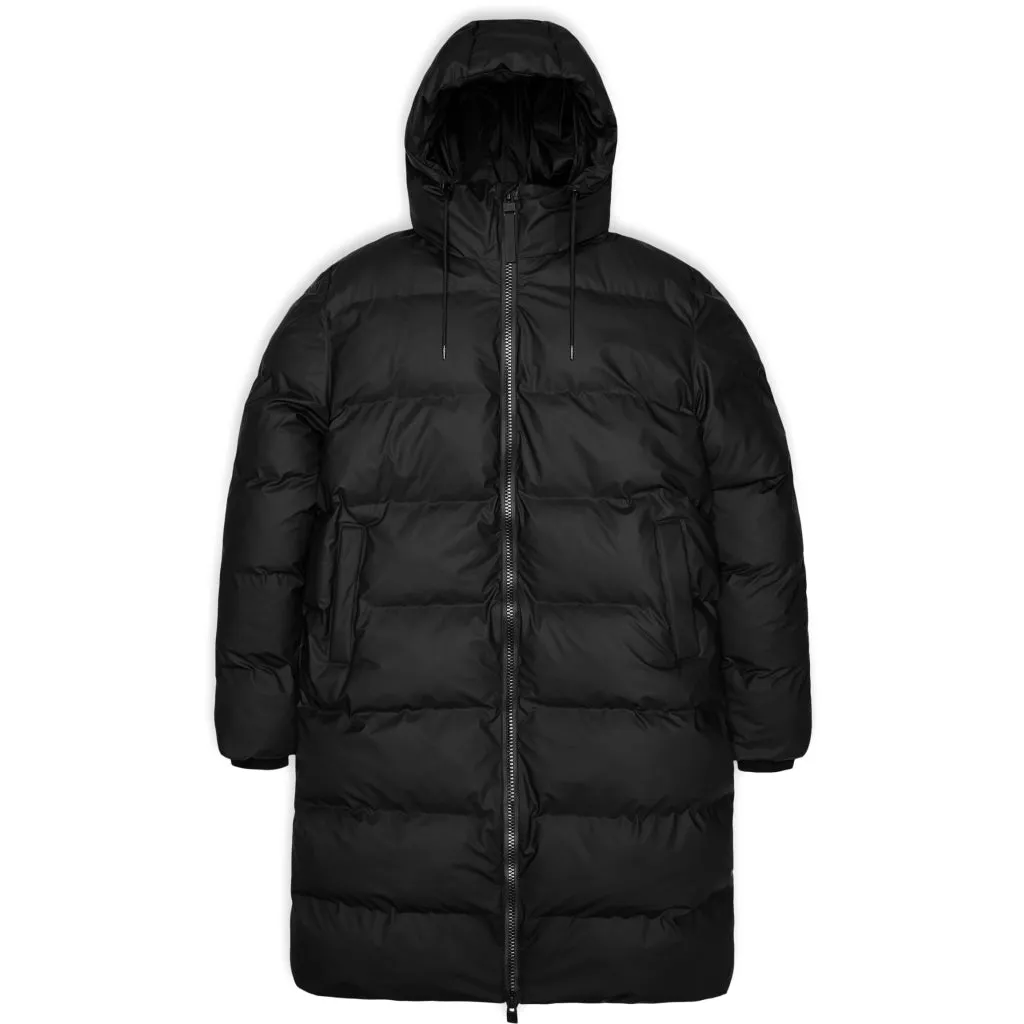 Alta Longer Puffer Jacket - Black