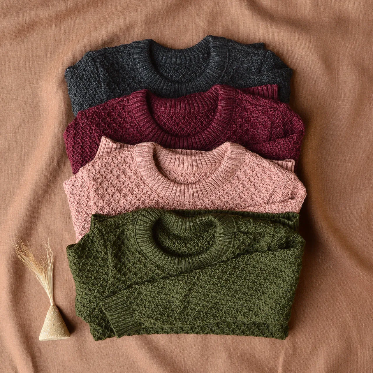 Aran Organic Merino Kids Jumper (3-10y)