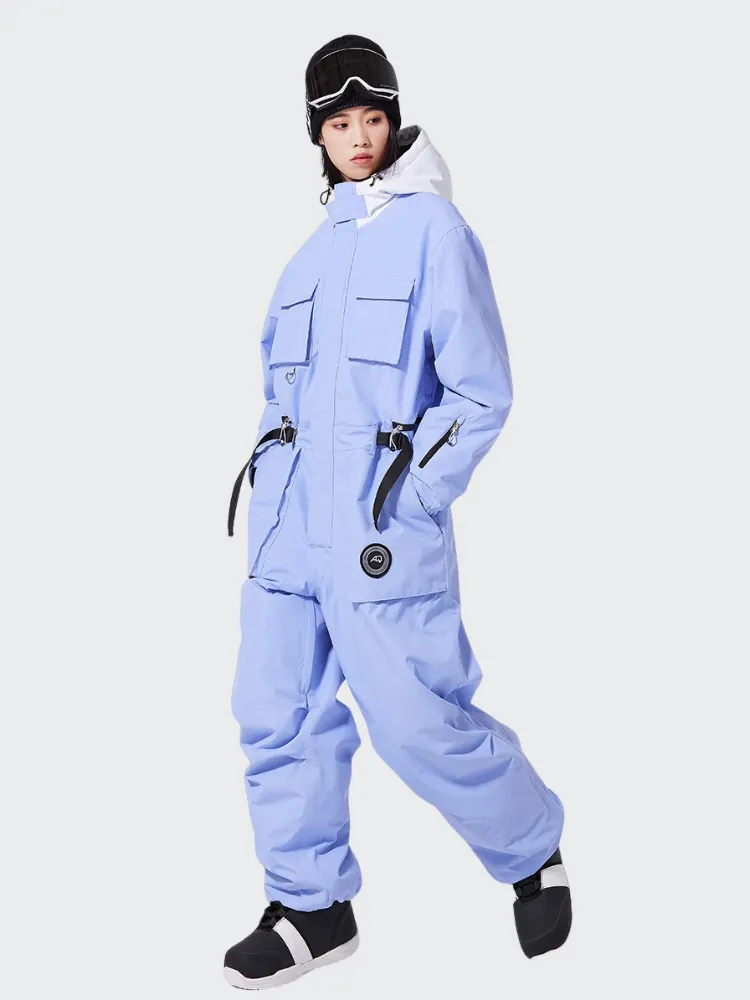 ARCTIC QUEEN Loose Fit Insulated Snow Jumpsuit - Unisex