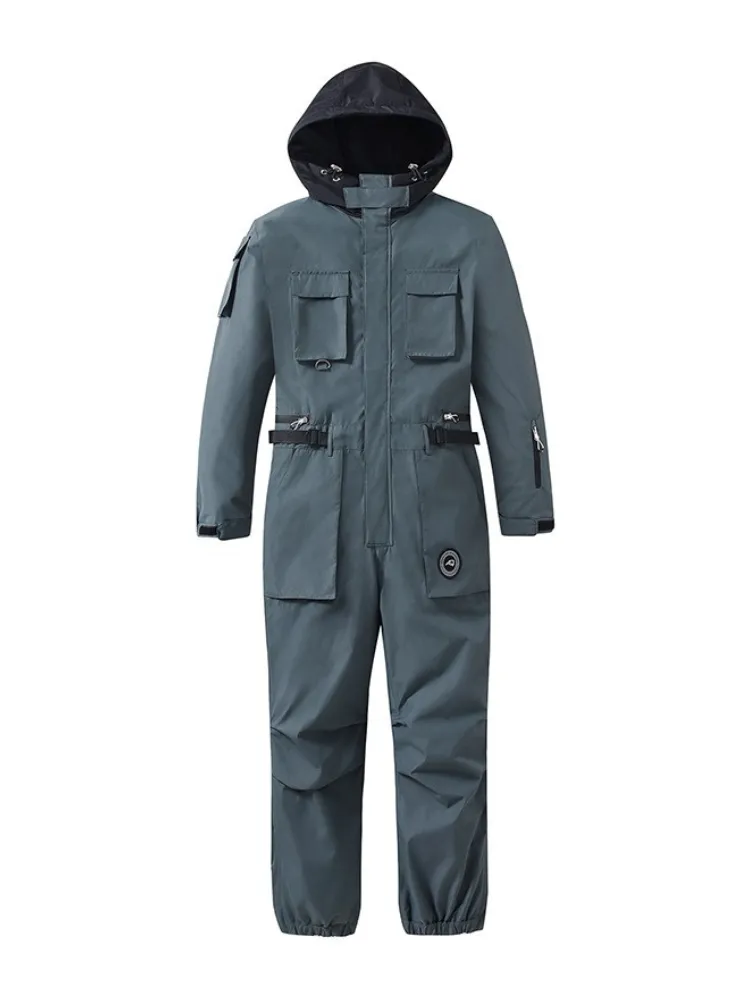 ARCTIC QUEEN Loose Fit Insulated Snow Jumpsuit - Unisex