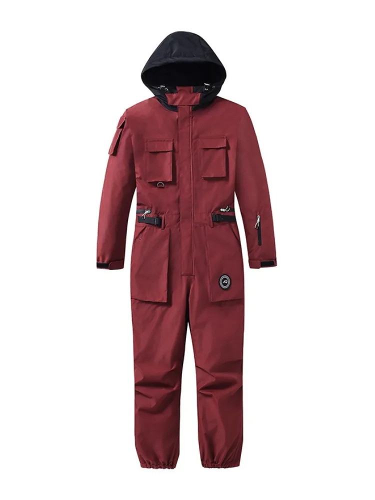 ARCTIC QUEEN Loose Fit Insulated Snow Jumpsuit - Unisex