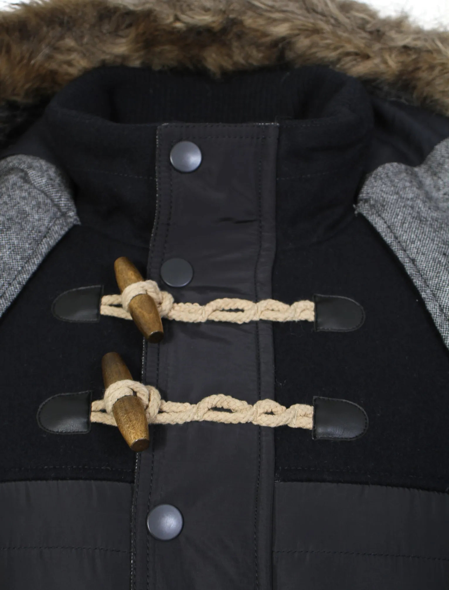 Bethwin Padded Coat in Navy - Dissident