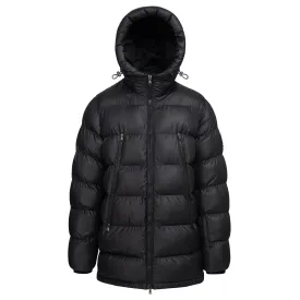 Black Ravine Mid Puffer Jacket