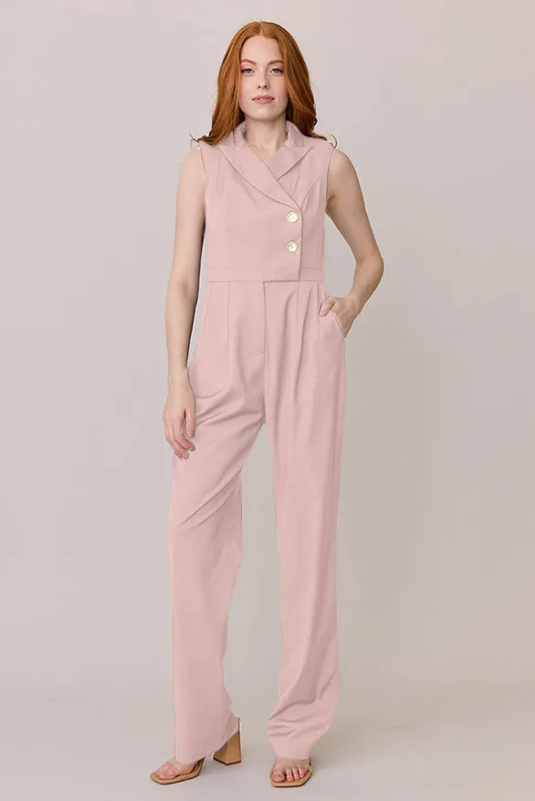 Blake Crepe Jumpsuit | Made To Order