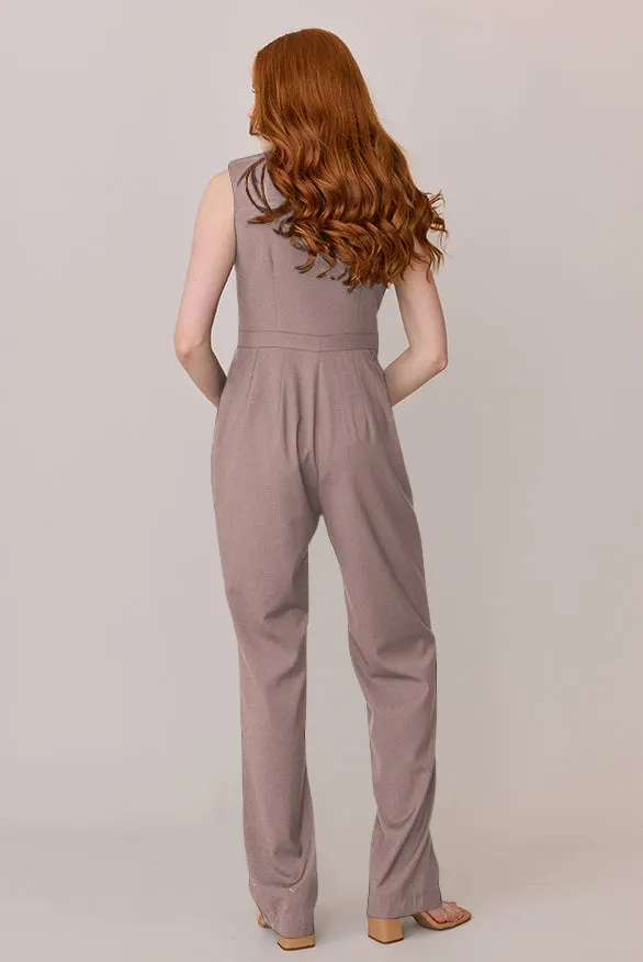 Blake Crepe Jumpsuit | Made To Order