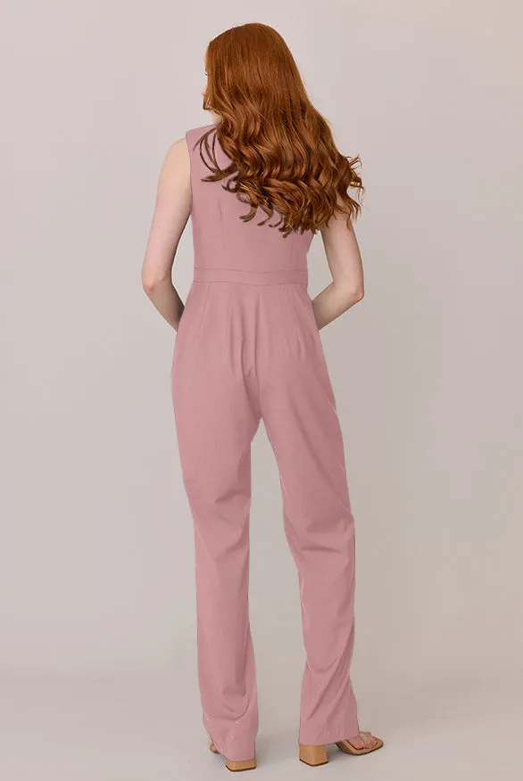 Blake Crepe Jumpsuit | Made To Order