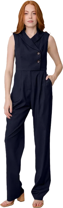 Blake Crepe Jumpsuit | Made To Order