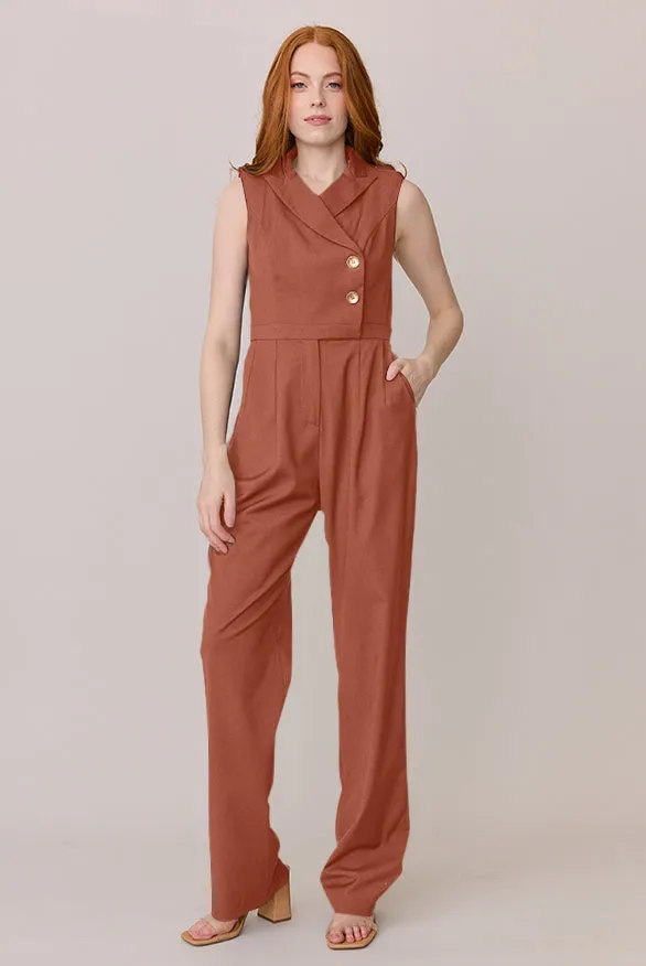 Blake Crepe Jumpsuit | Made To Order