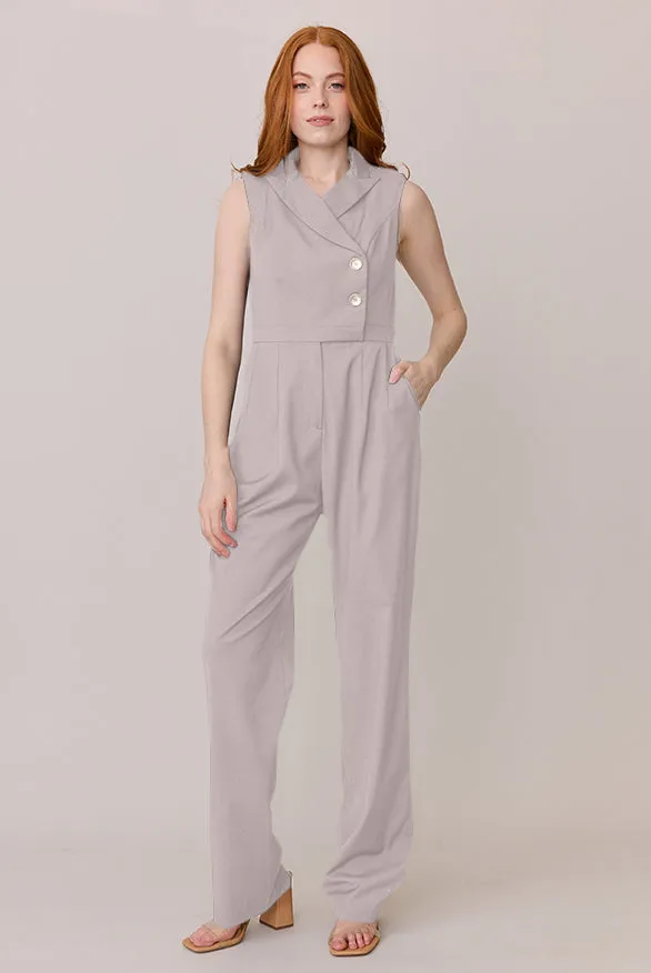 Blake Crepe Jumpsuit | Made To Order