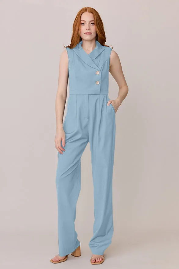 Blake Crepe Jumpsuit | Made To Order