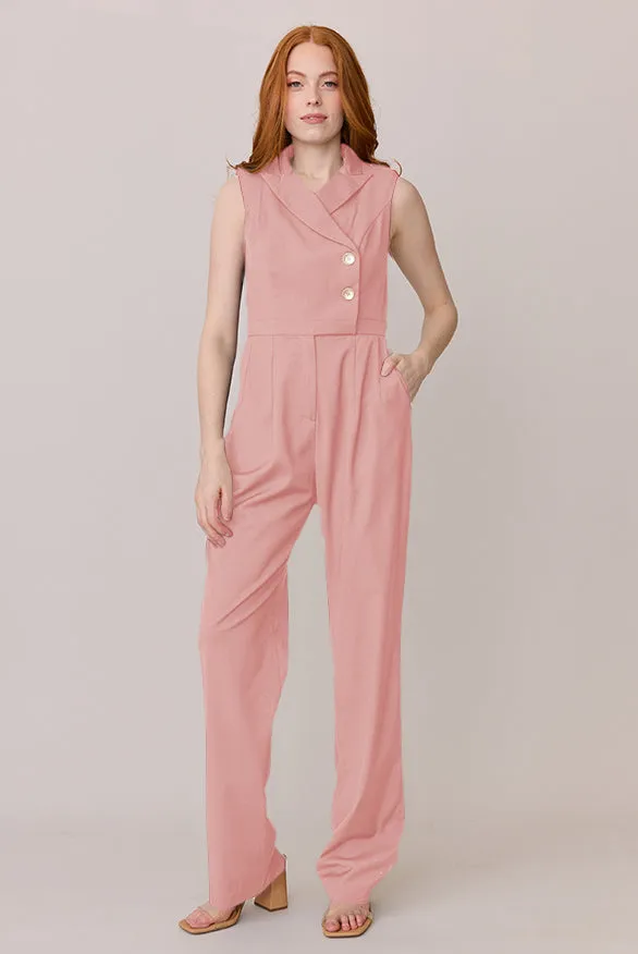 Blake Crepe Jumpsuit | Made To Order