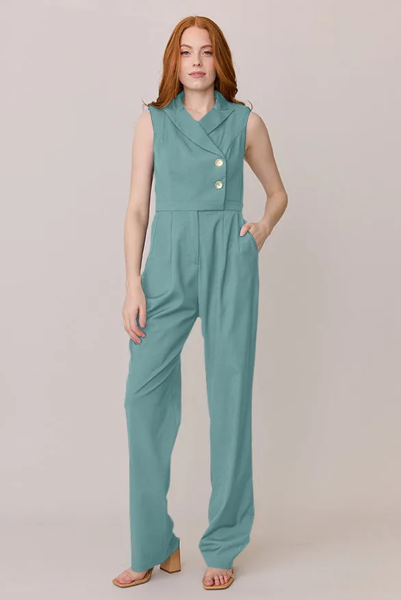 Blake Crepe Jumpsuit | Made To Order