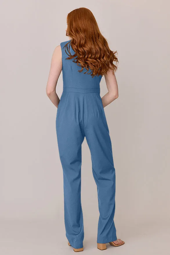 Blake Crepe Jumpsuit | Made To Order