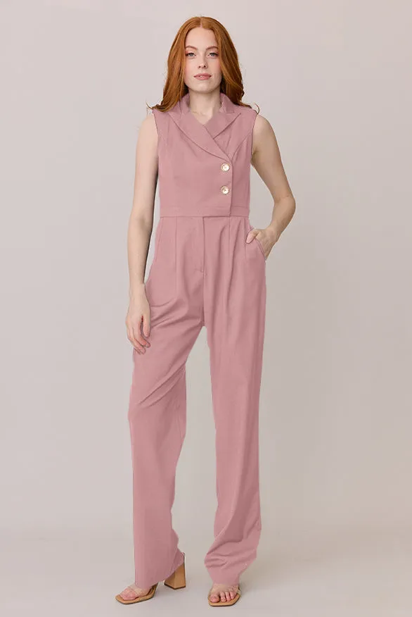 Blake Crepe Jumpsuit | Made To Order