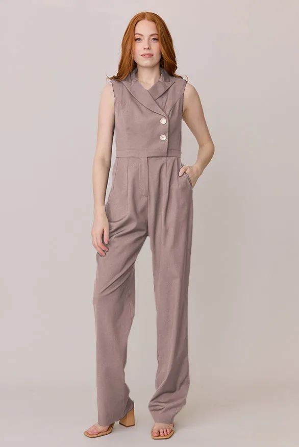 Blake Crepe Jumpsuit | Made To Order