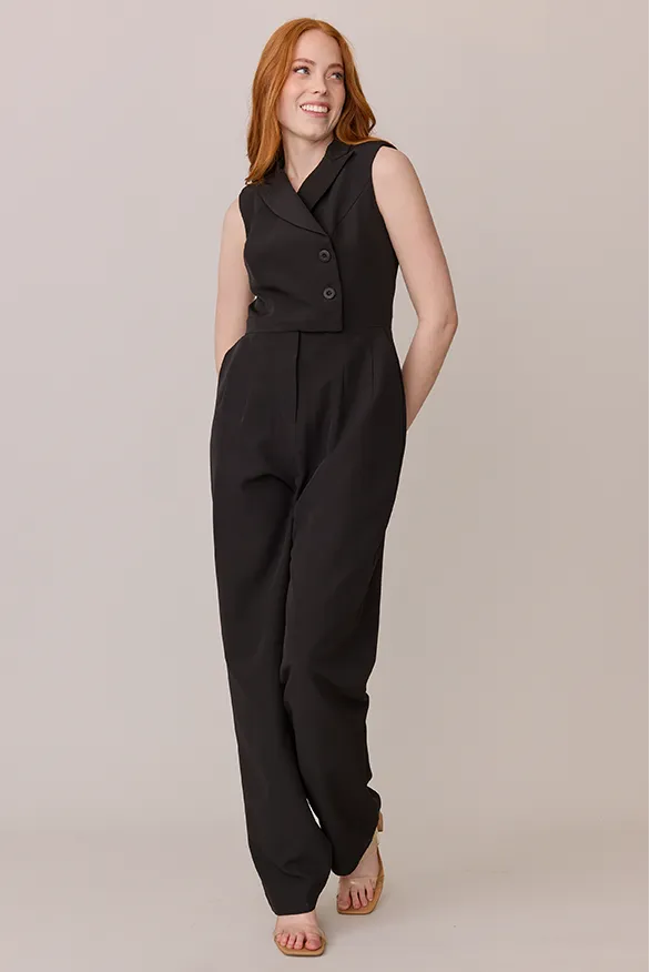 Blake Crepe Jumpsuit | Made To Order