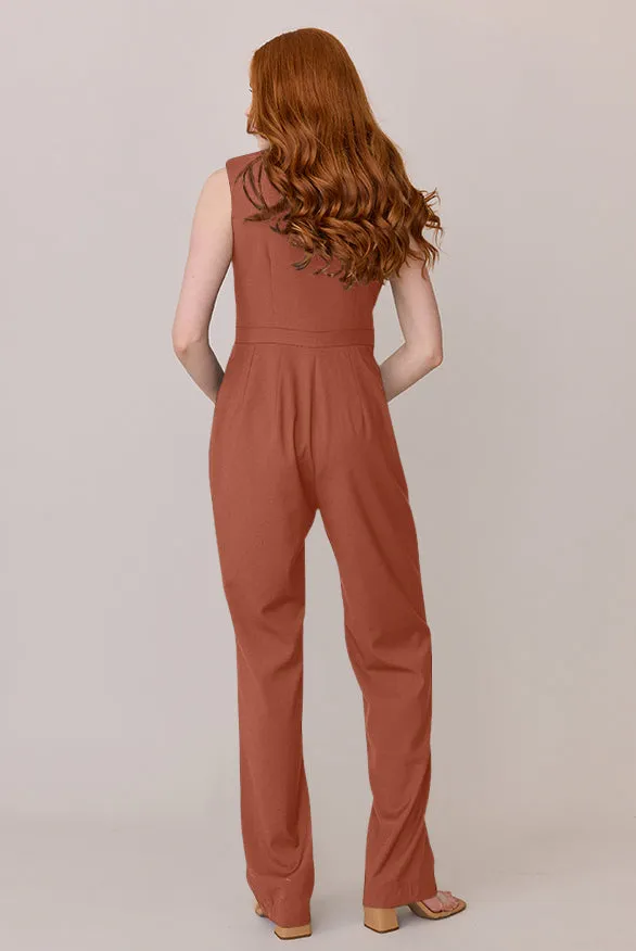 Blake Crepe Jumpsuit | Made To Order