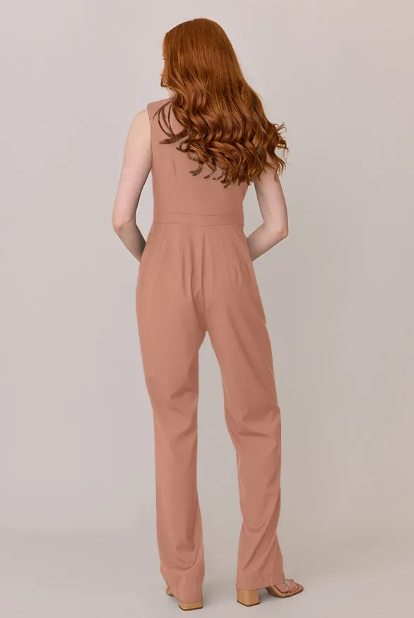 Blake Crepe Jumpsuit | Made To Order