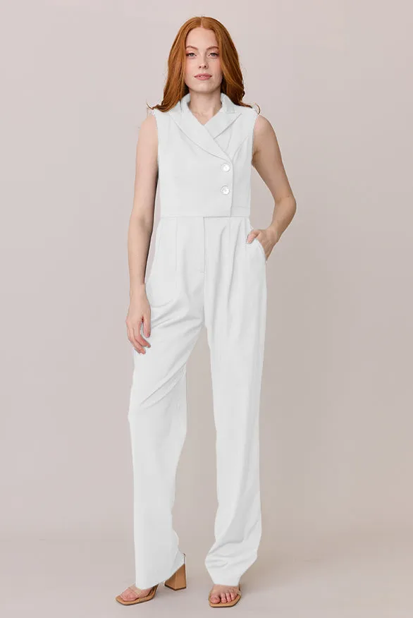 Blake Crepe Jumpsuit | Made To Order