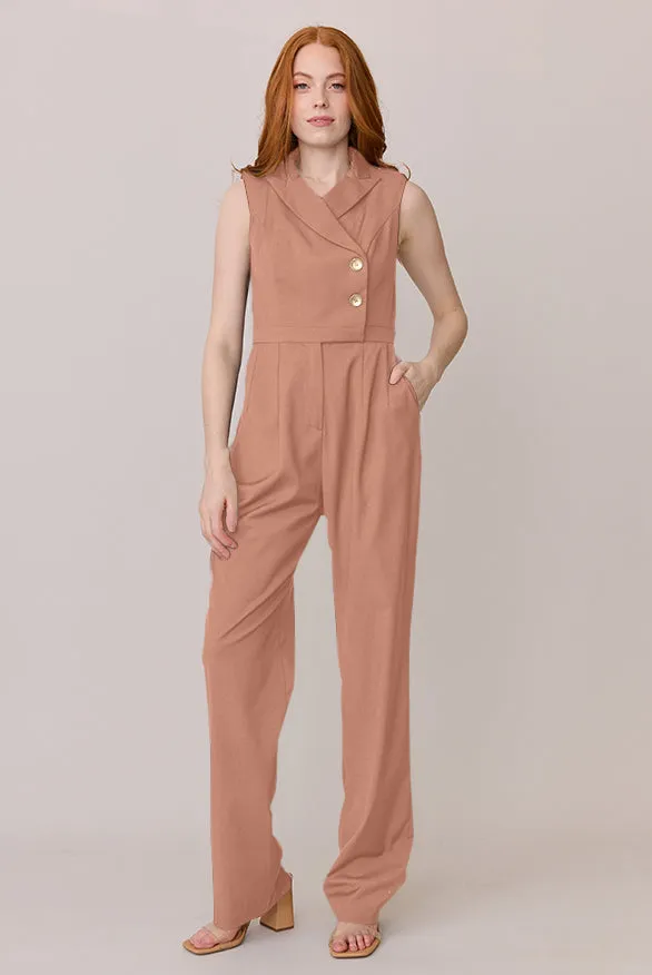 Blake Crepe Jumpsuit | Made To Order