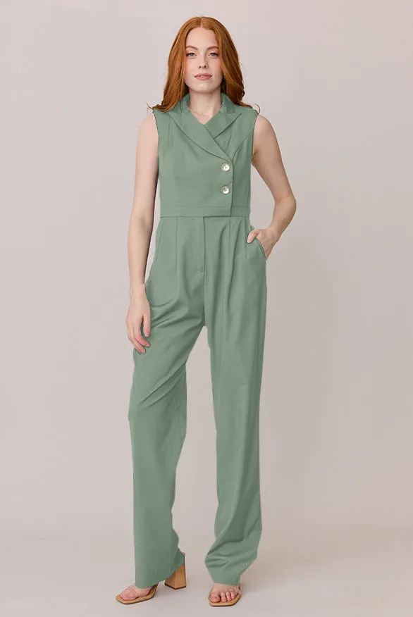 Blake Crepe Jumpsuit | Made To Order