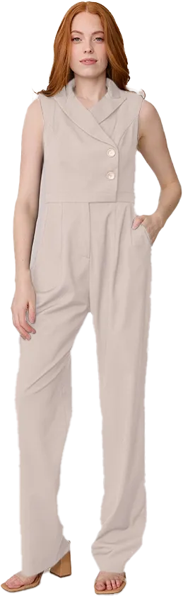 Blake Crepe Jumpsuit | Made To Order