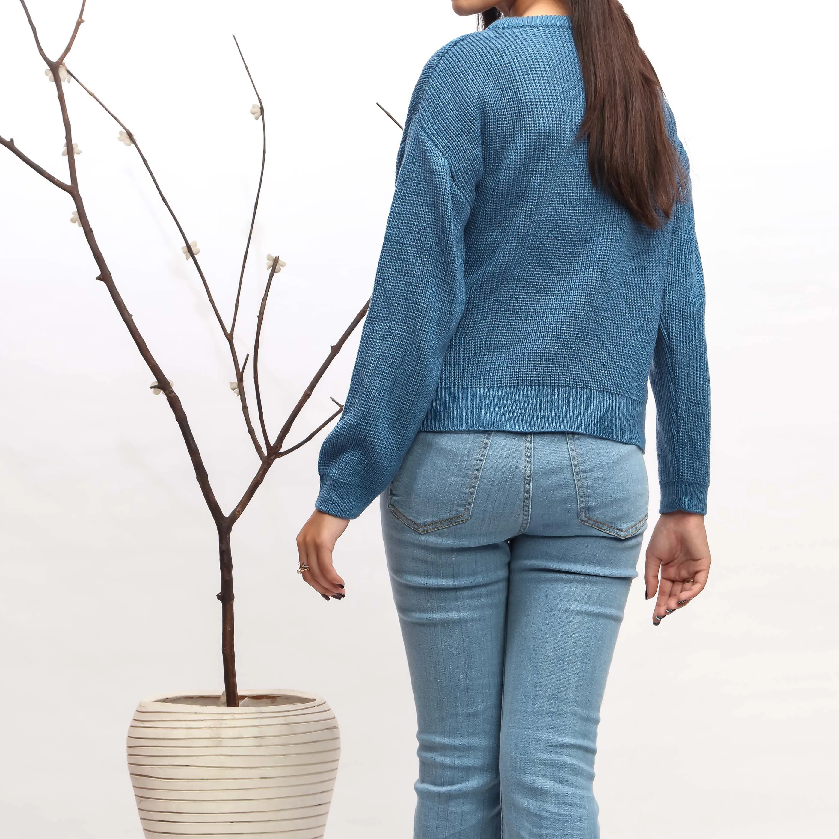 Blue Thread Sweater  PN4608