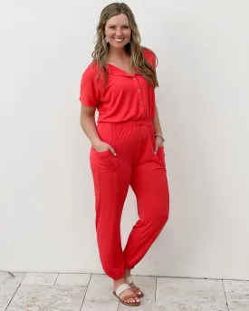 Buttoned Jumpsuit