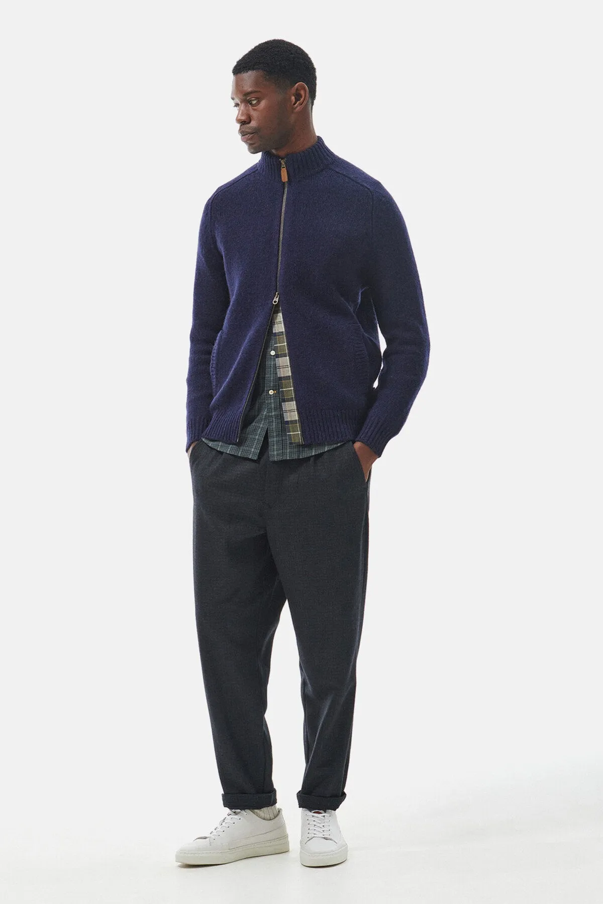 Calder Zip Through Jumper