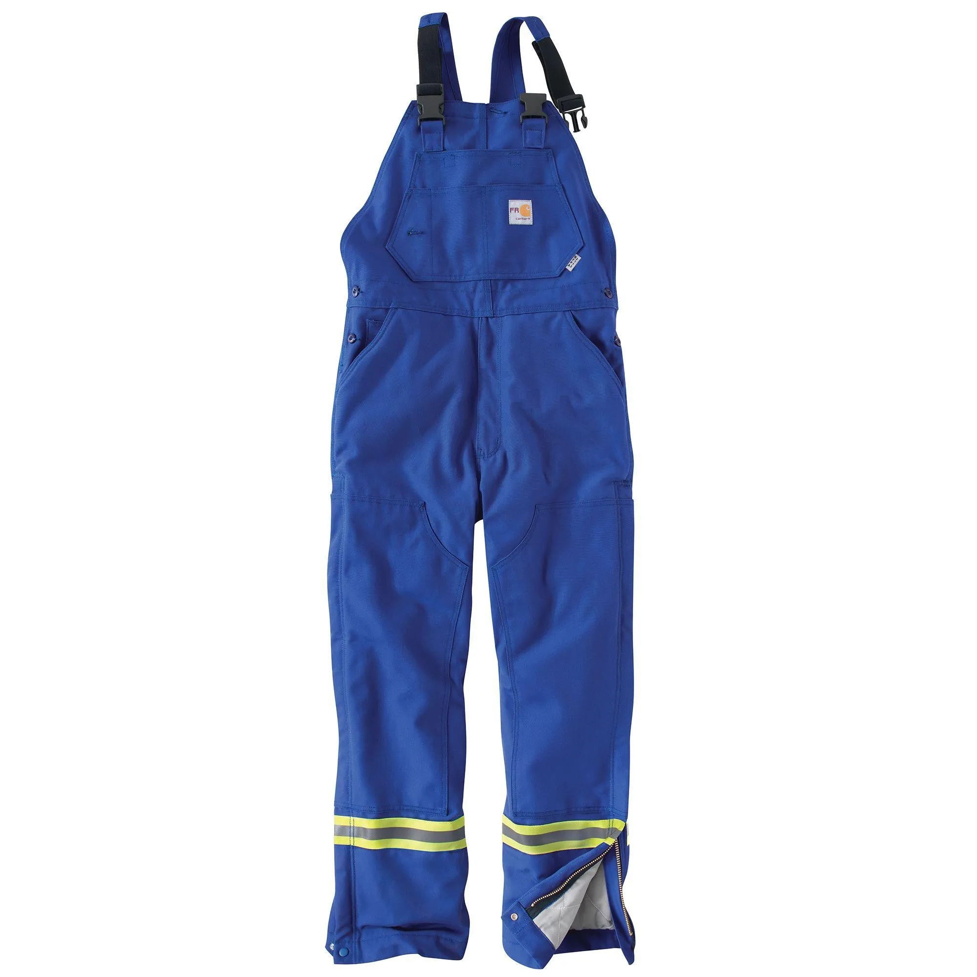 Carhartt FR Striped Duck Bib Lined Overall