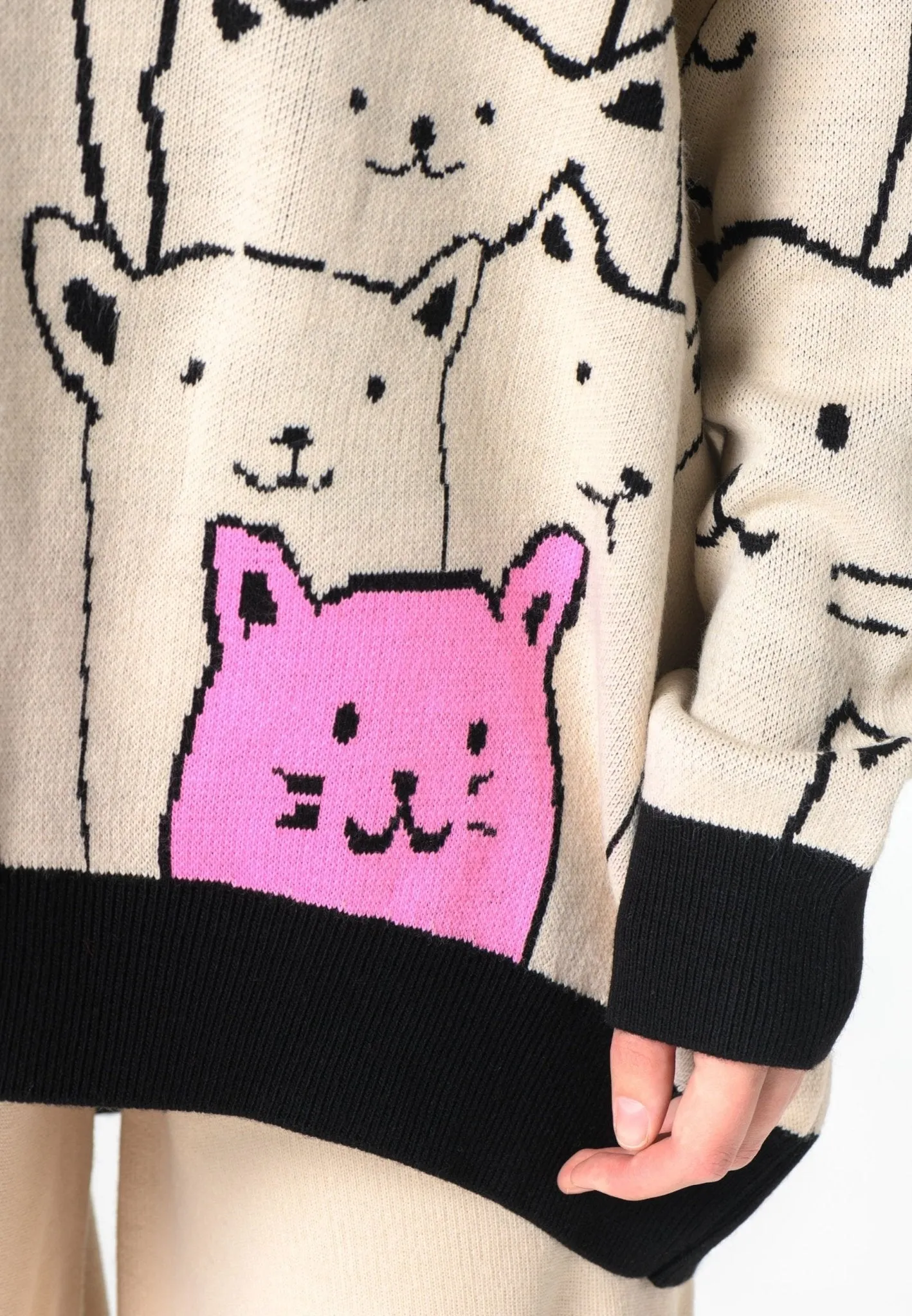 CG Cat Oversized Jumper