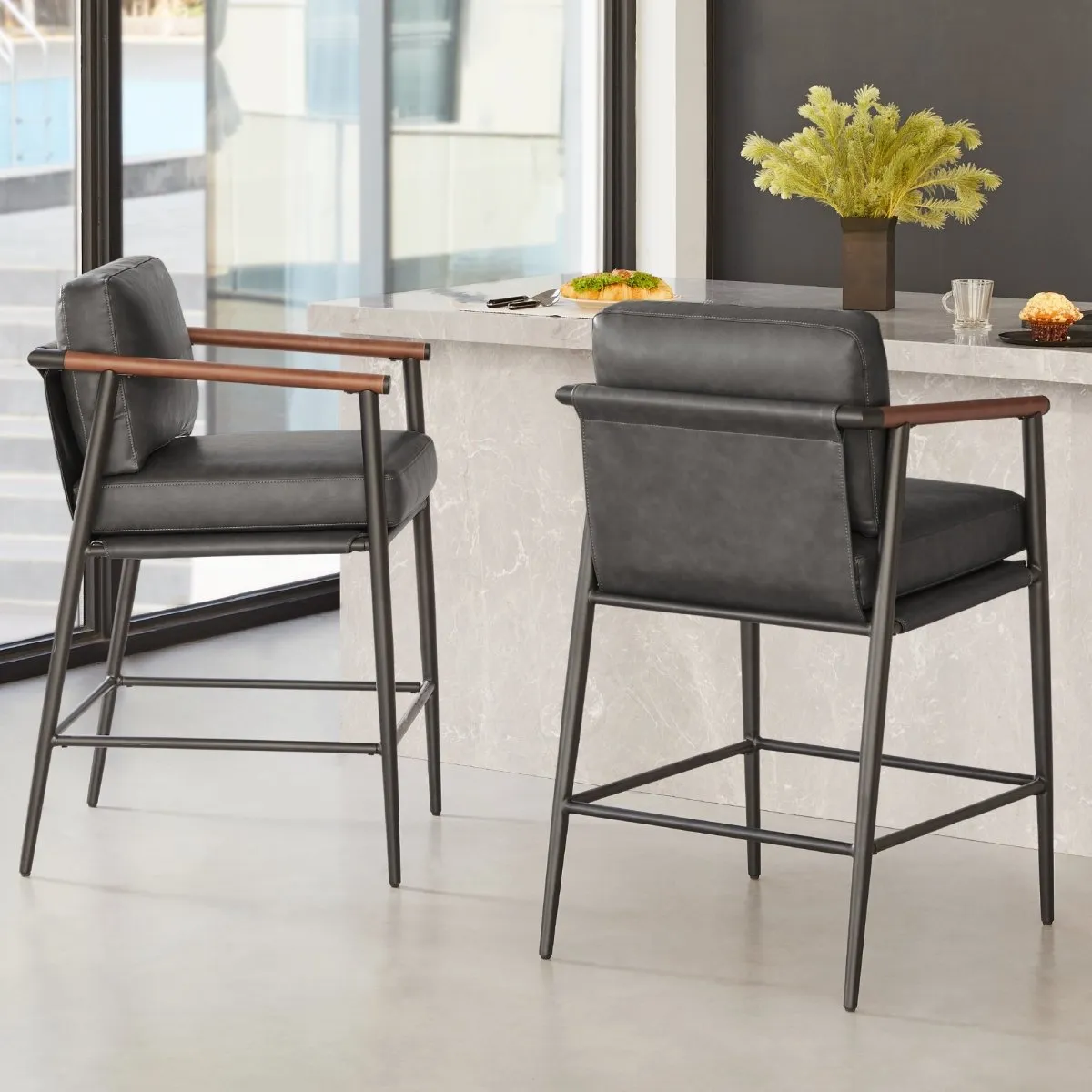 Charlotte Modern Counter Stool