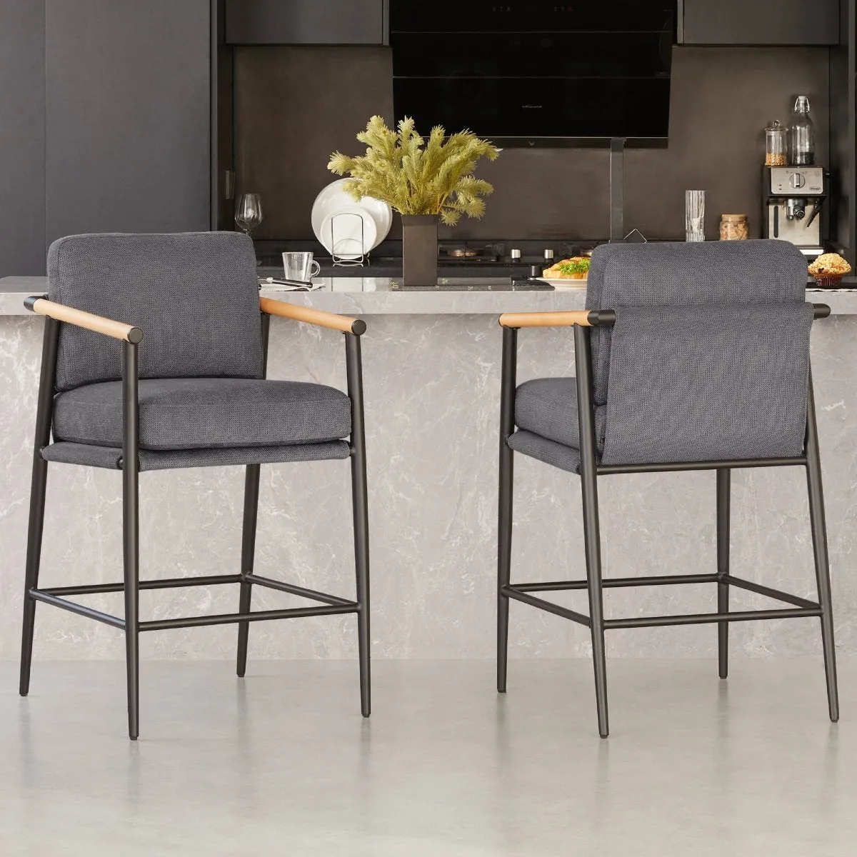 Charlotte Modern Counter Stool