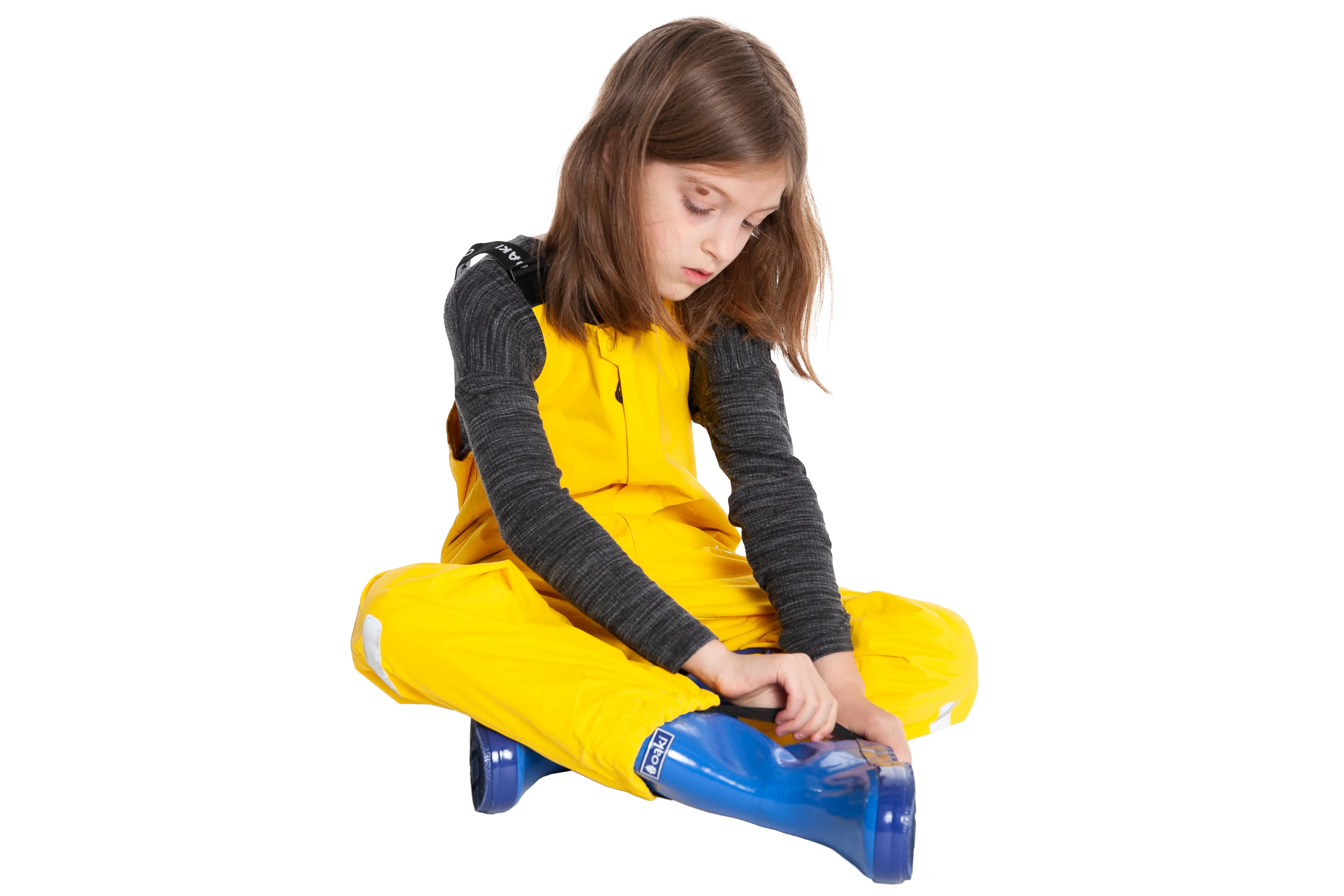 Children's Rain Bib, Sundance Yellow (Sizing Runs Large)