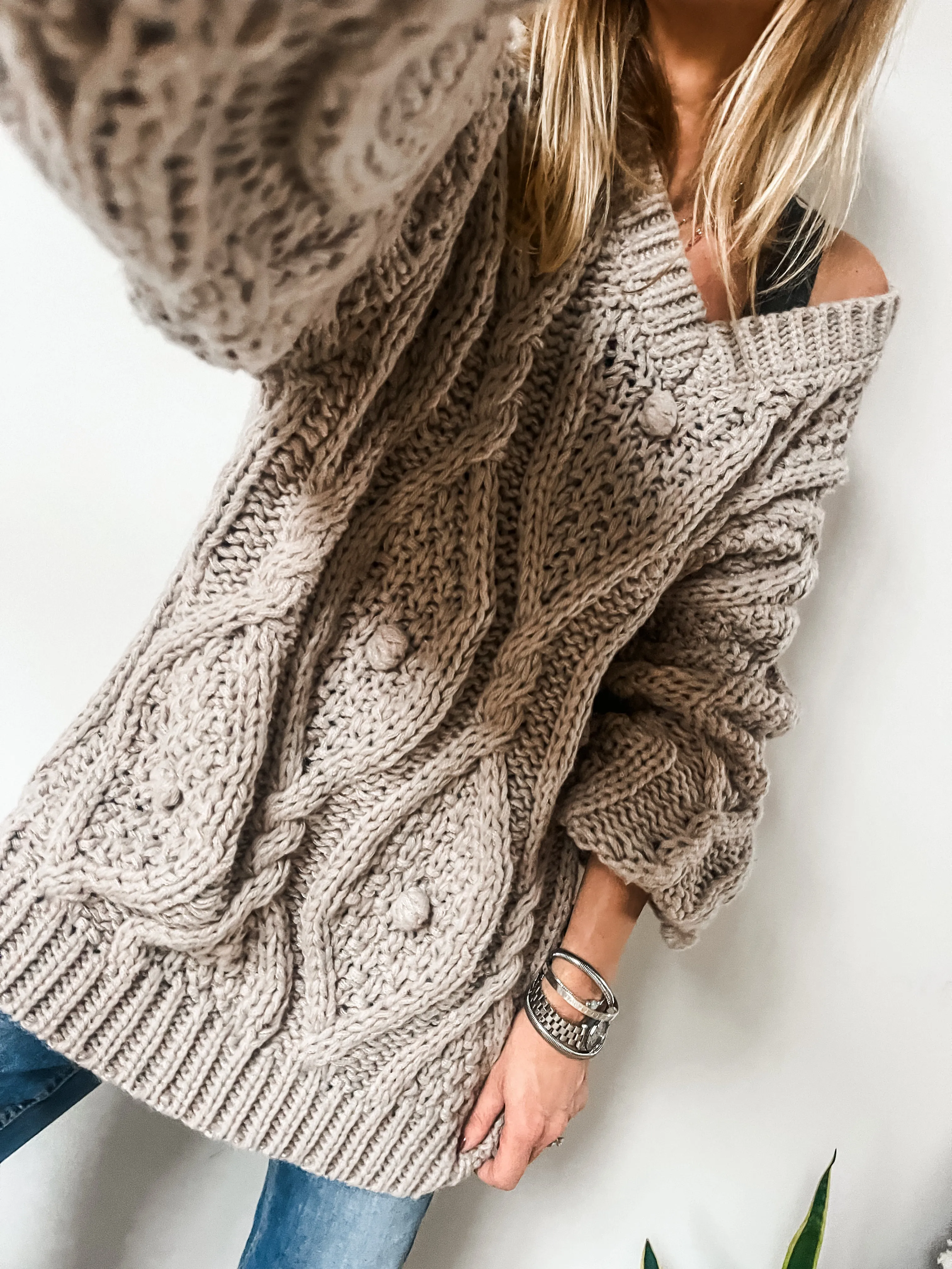 Chunky Bobble Detail Jumper