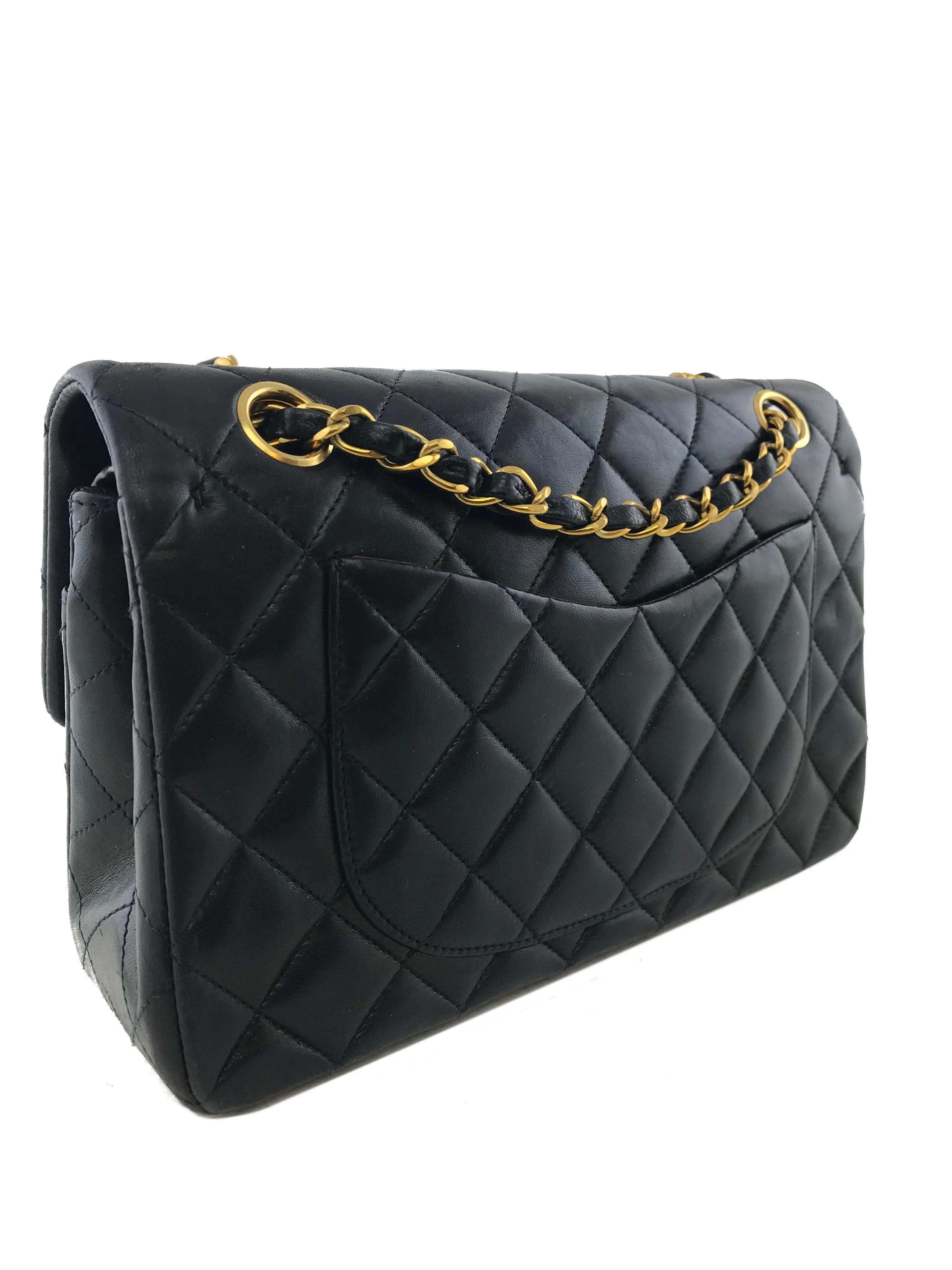 CL Quilted Lambskin Small Classic Double Flap Bag