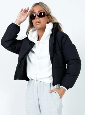 Clarise Puffer Jacket Black