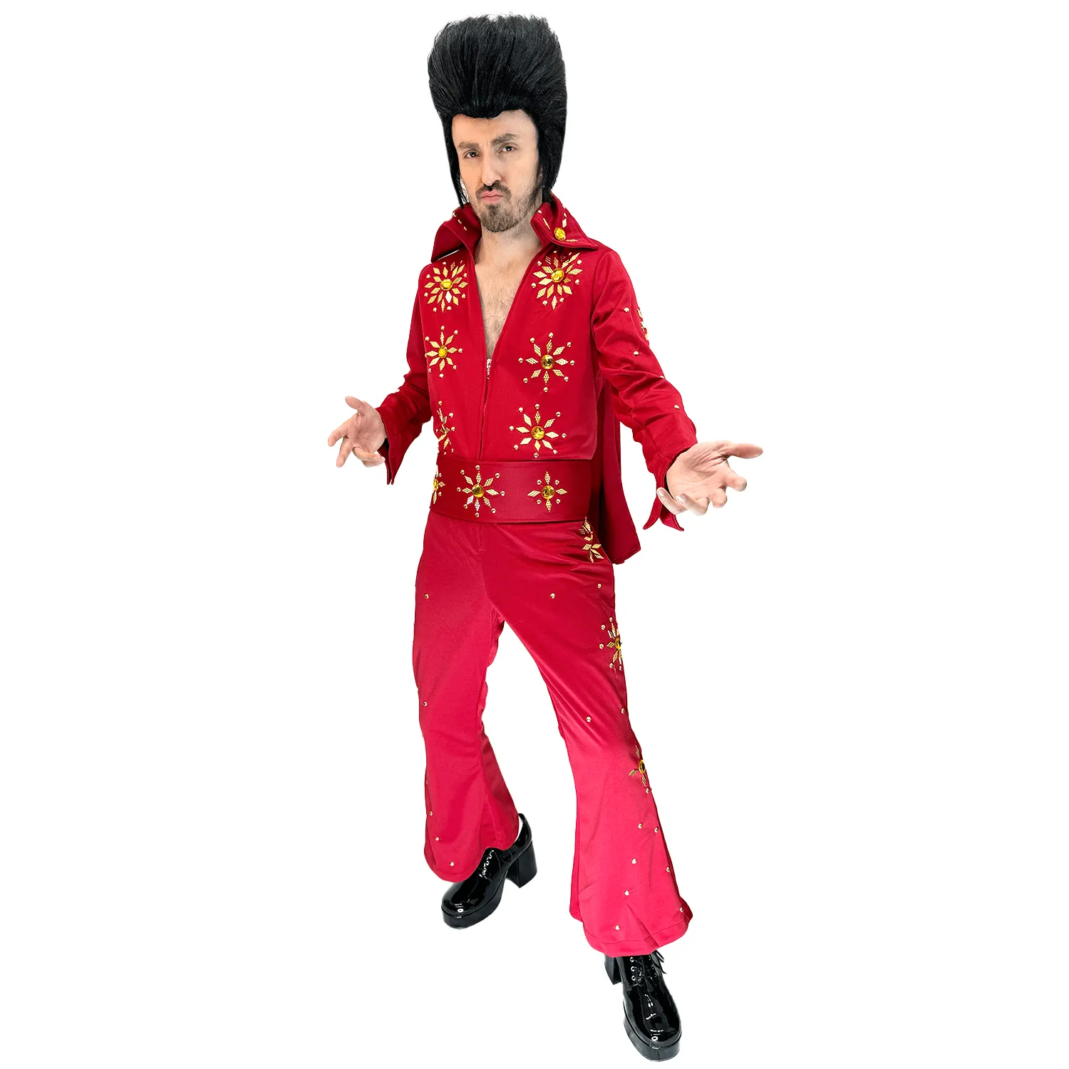 Classic Rock N' Roll Deluxe Elvis Adult Costume