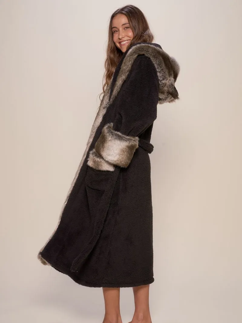 Classic Women's Luxury Robe | Grey Wolf