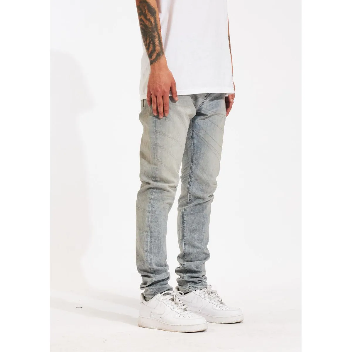 Crysp Denim Atlantic Stone Stitch Denim Jeans (CRYSPHOL23-16)