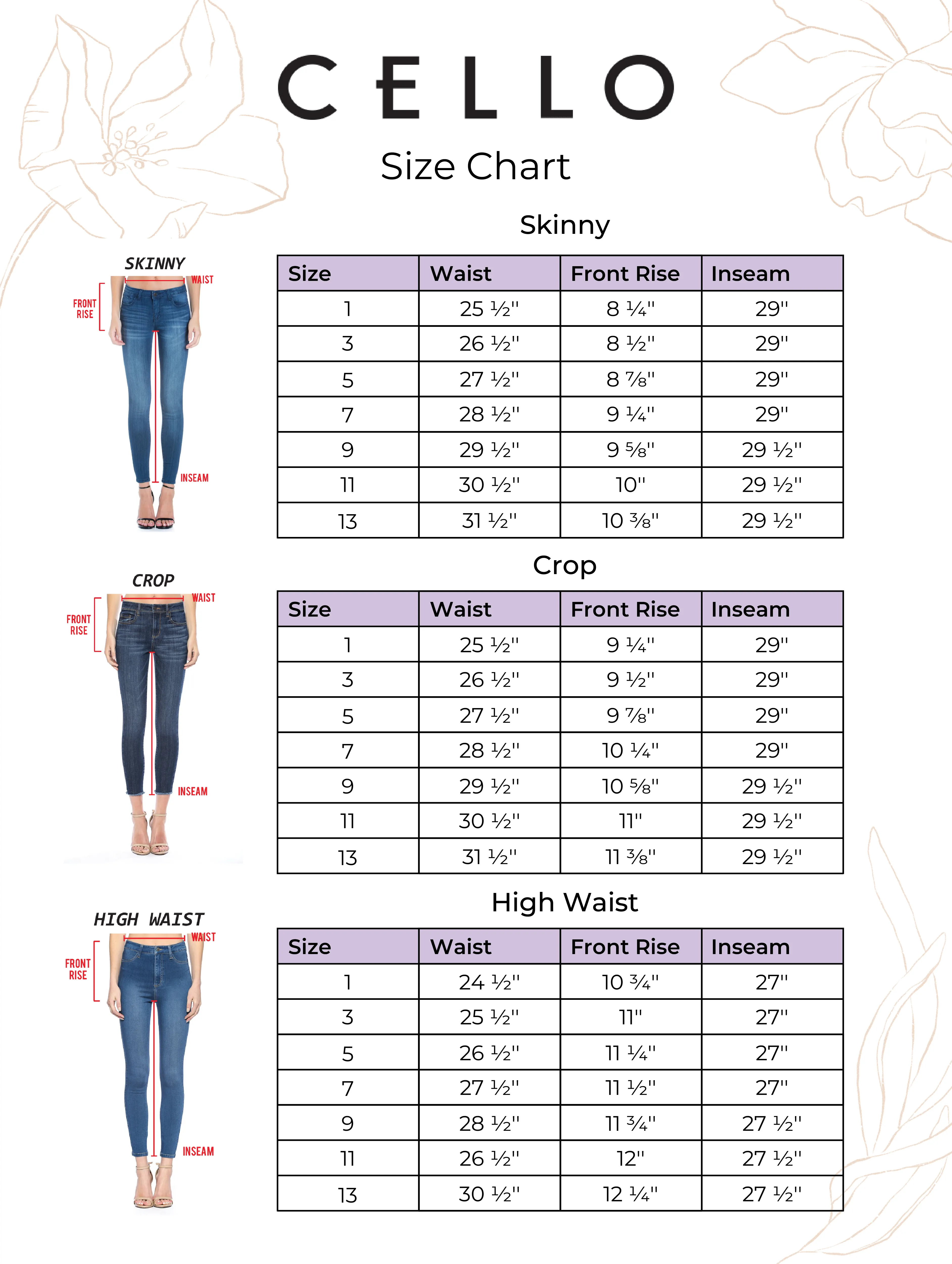 Curvy Jodi High-Rise Skinny by Cello Jeans