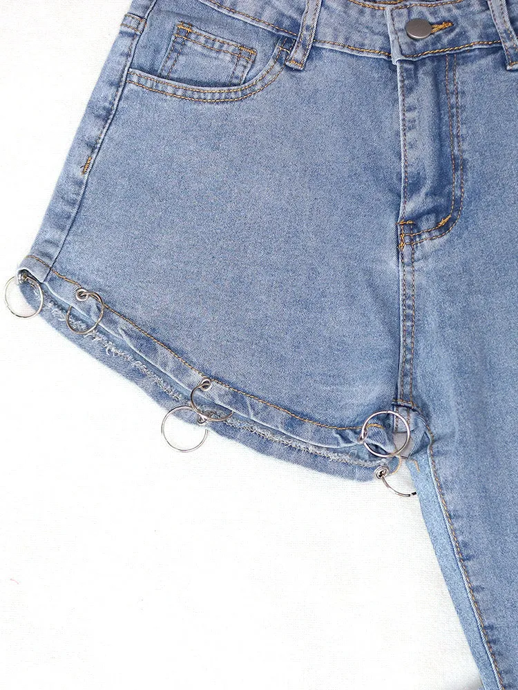 Detachable Skinny Jeans