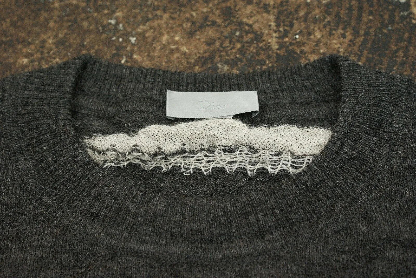 Dove Pattern 100% Alpaca Sweater Jumper