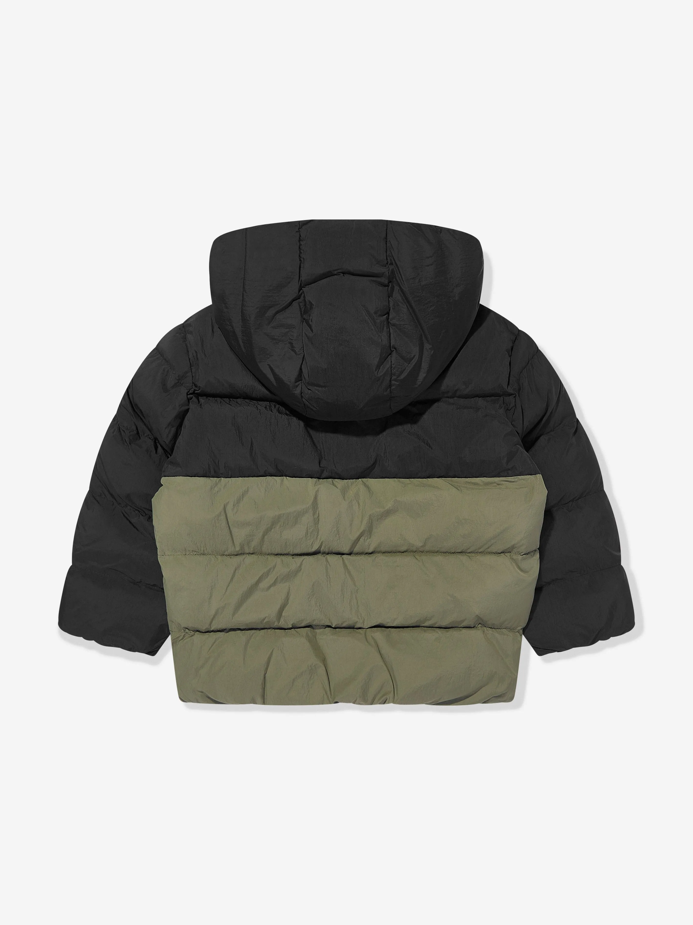 EA7 Emporio Armani Boys Puffer Jacket in Green