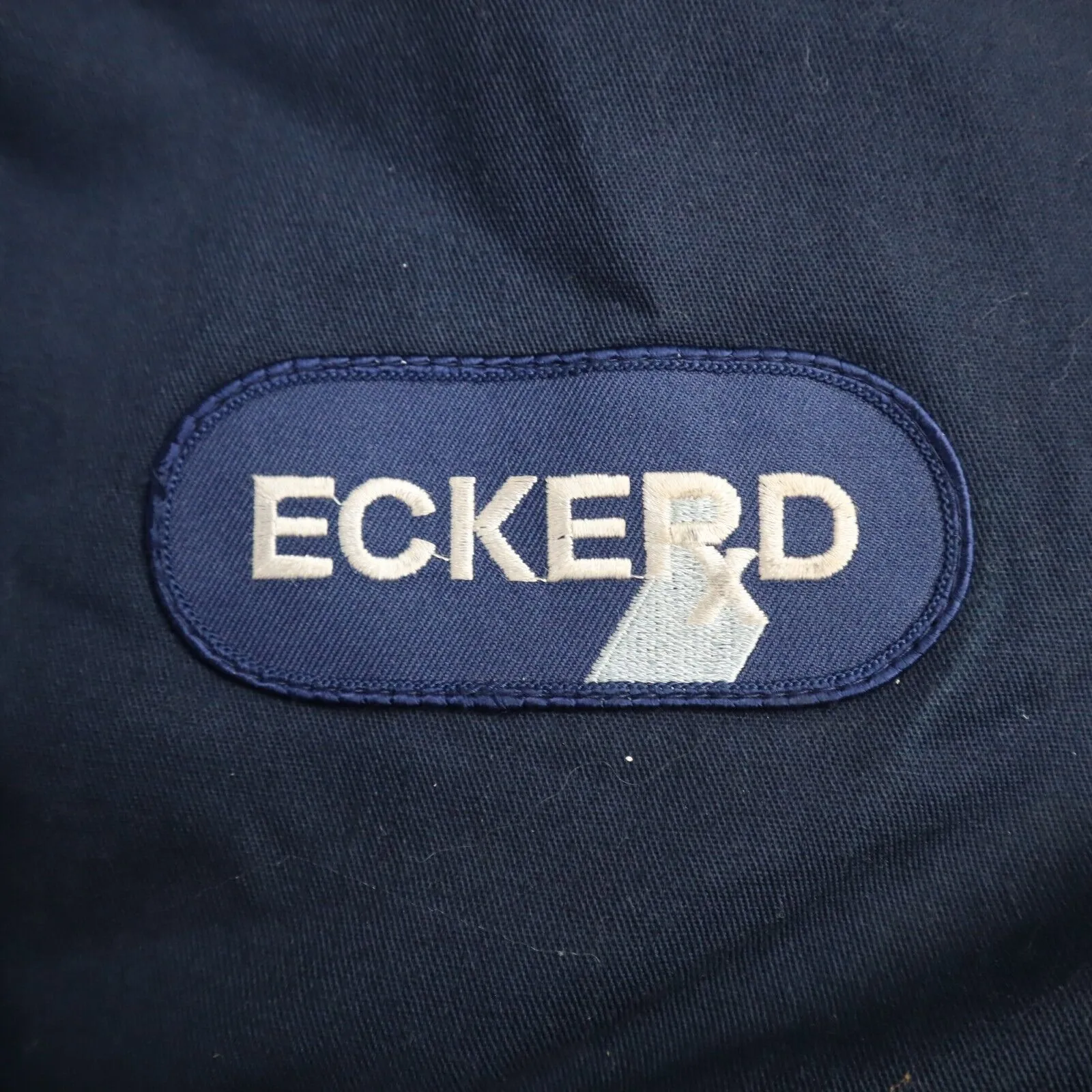 Eckerd Mens Insulated Coverall Jumpsuit Long Sleeves Logo Blue Size XX Large