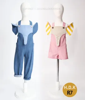 Elephant Denim Jumpsuit