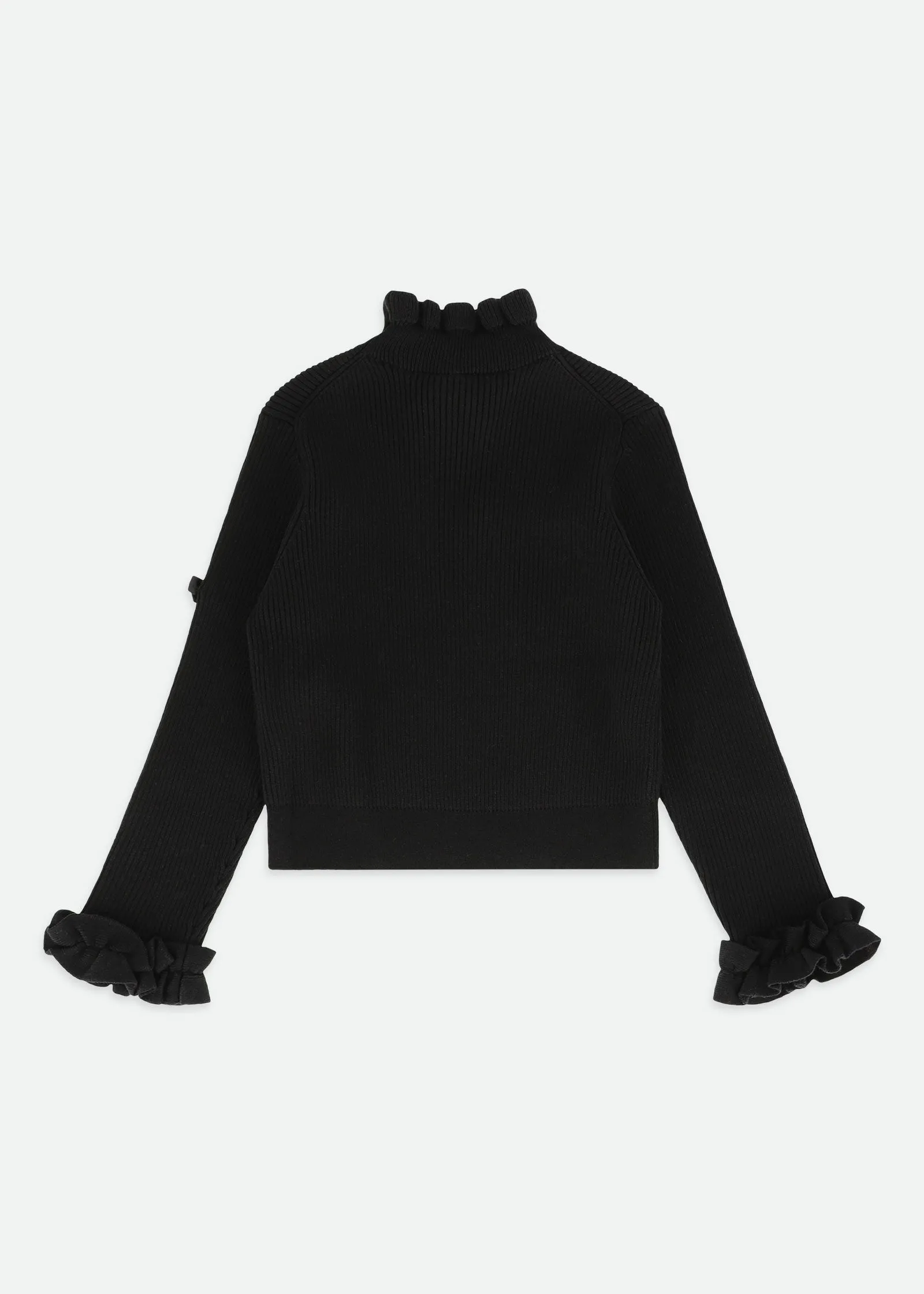 Elma Ribbed Jumper Black