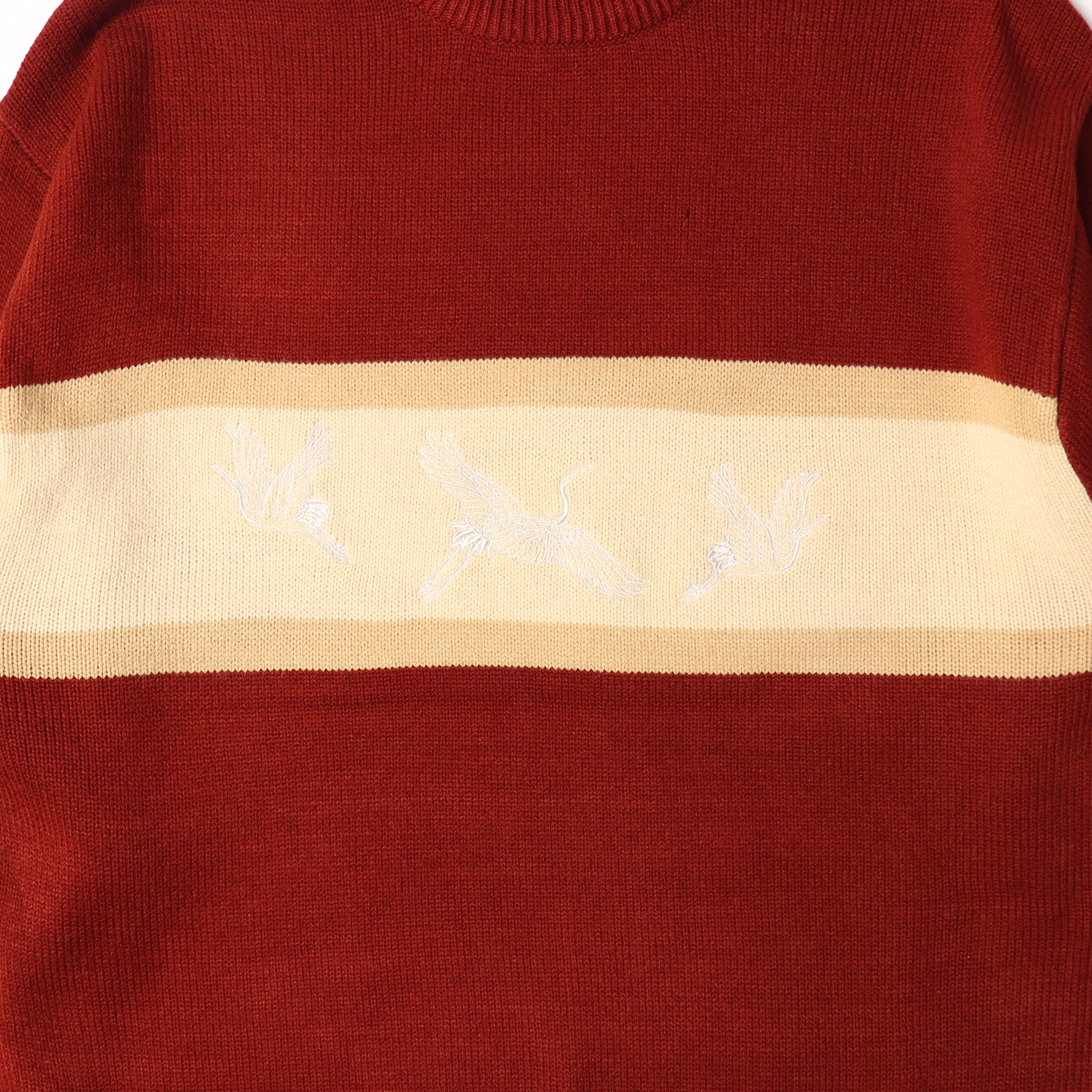 Flying Crane Sweater