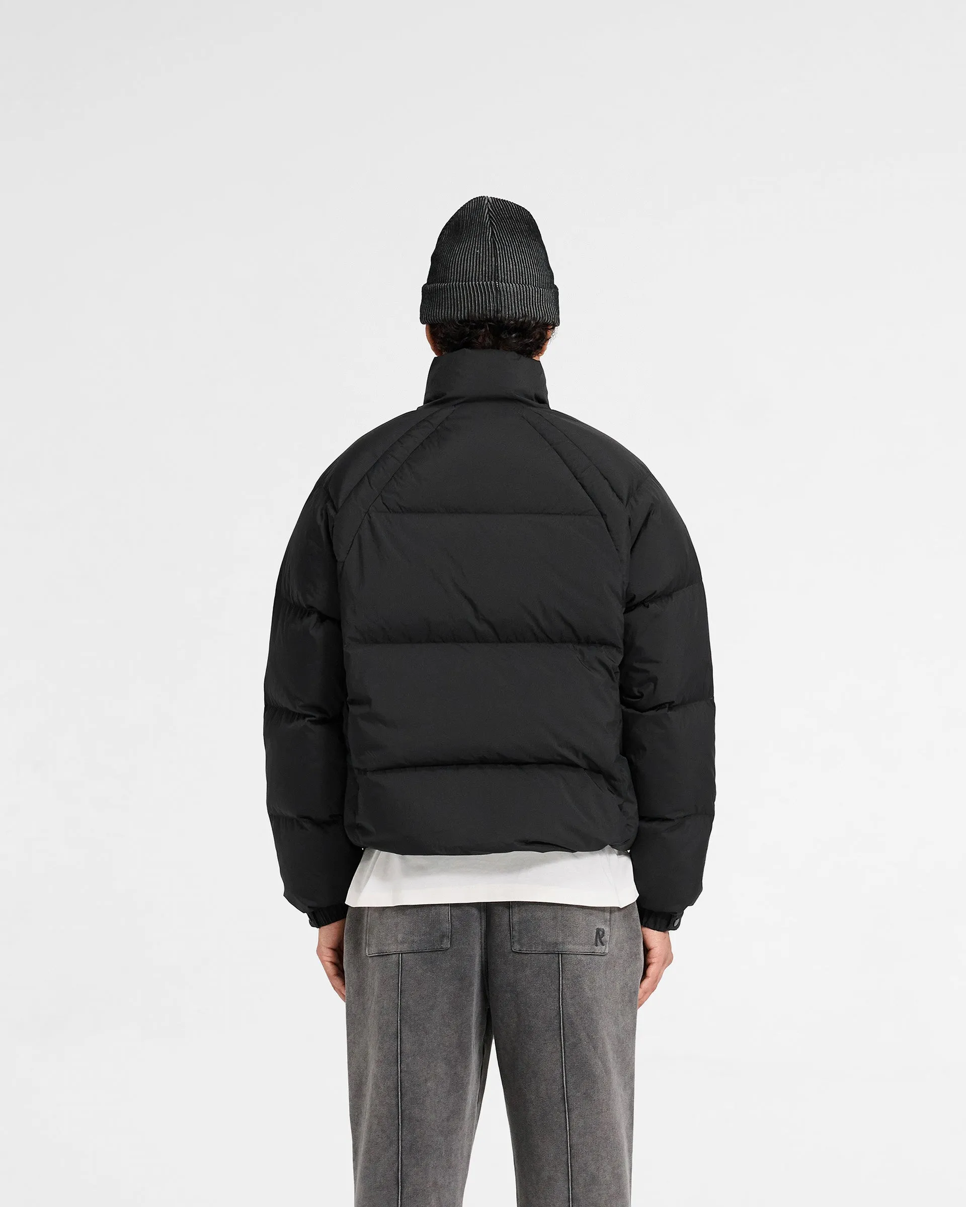 Funnel Neck Puffer - Black